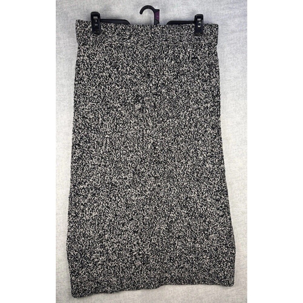 Lou & Grey Womens Large Midi Pull On Sweater Skirt Stretch Elastic Waist